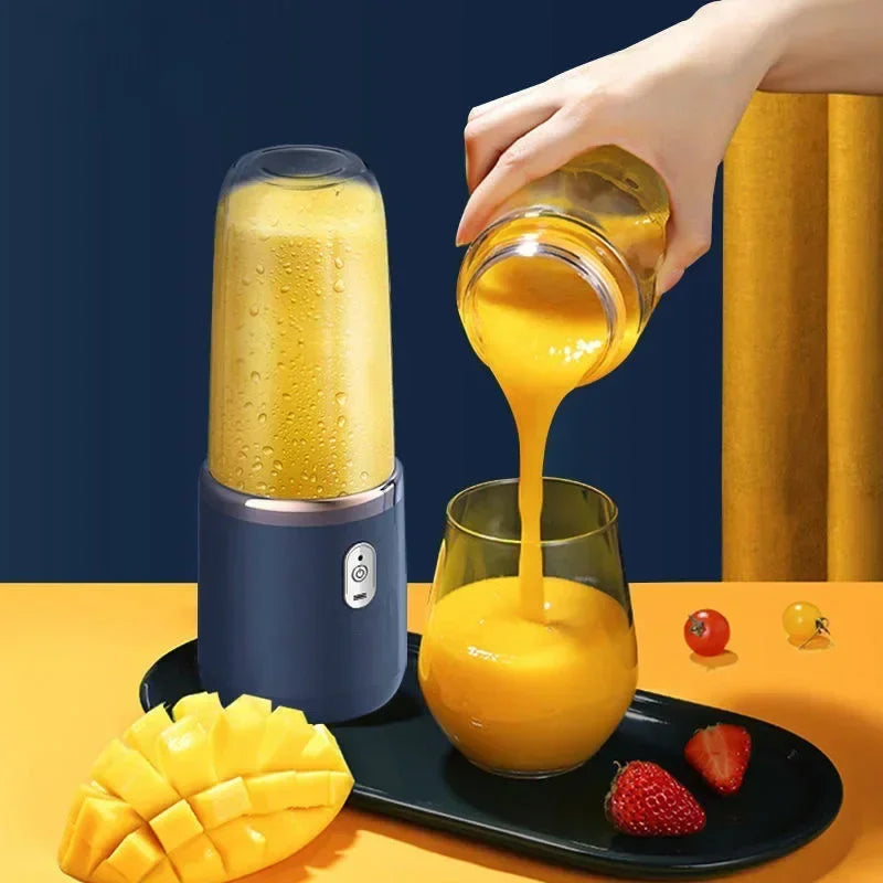 New Portable Juicer with 2 Cups