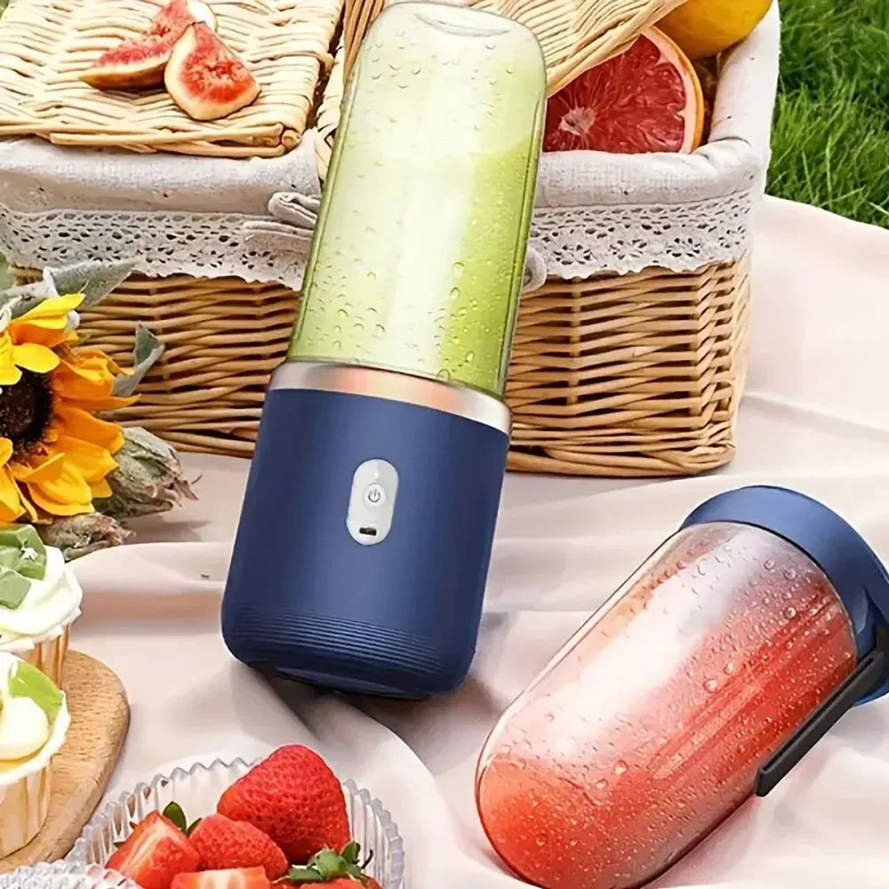 New Portable Juicer with 2 Cups