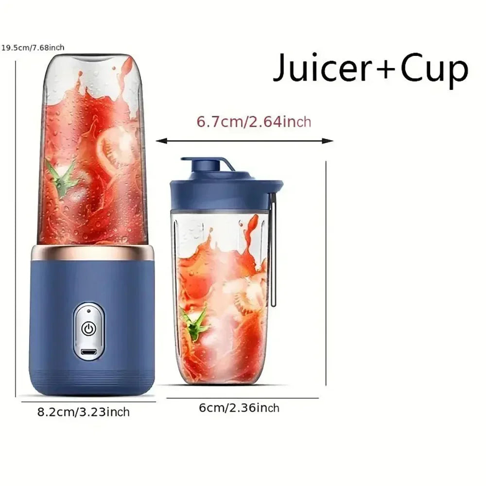 New Portable Juicer with 2 Cups