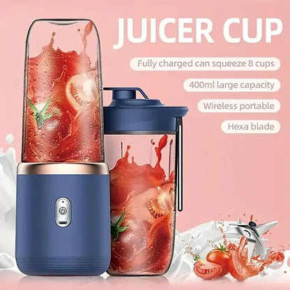 New Portable Juicer with 2 Cups